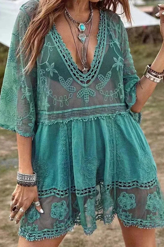 Robe tunique de plage - Robe Addict
