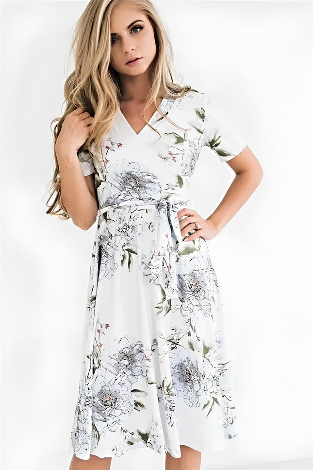 Robe fleurie vintage - Robe Addict