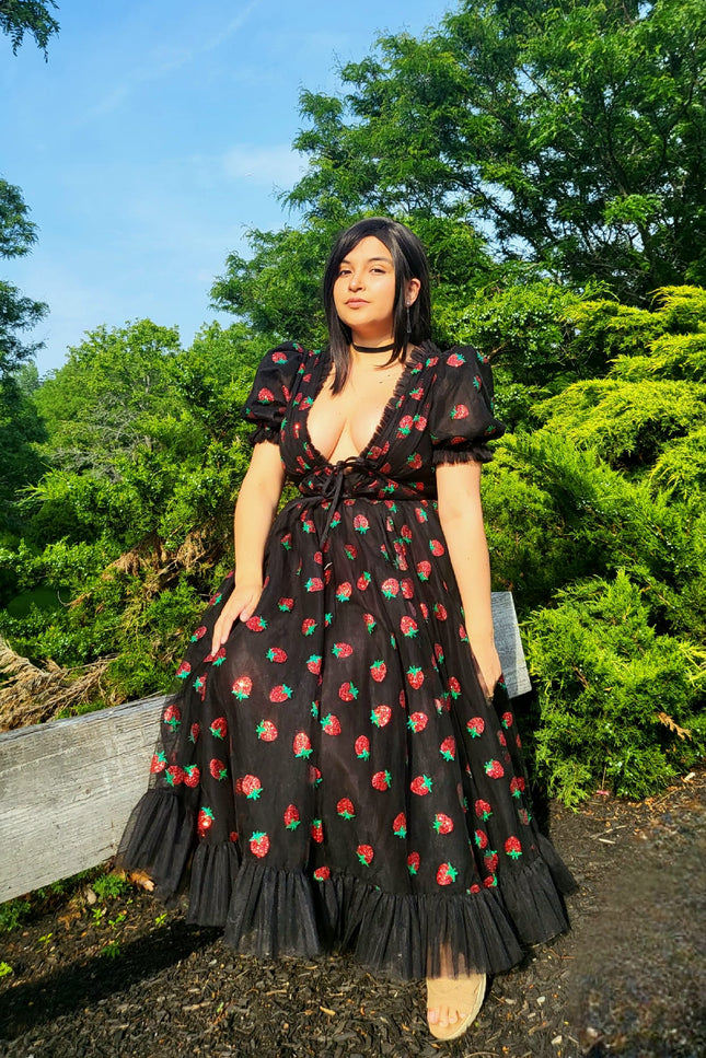 Robe fraise - Robe Addict