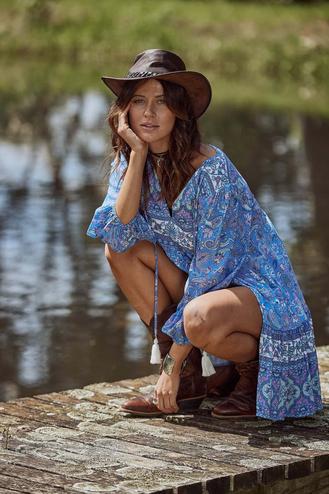 Robe hippie année 70 - Robe Addict