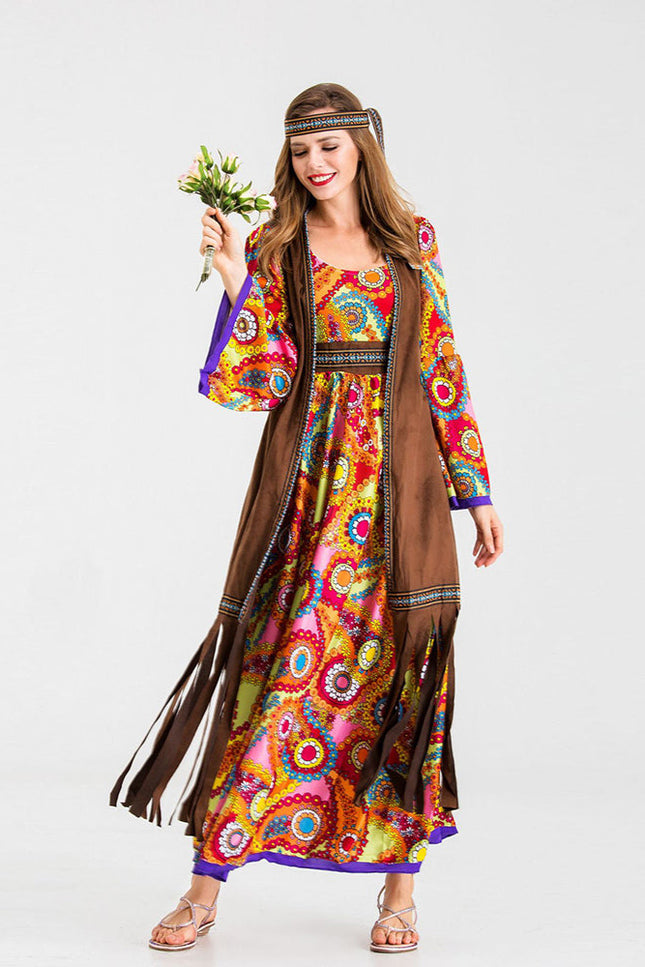 Robe hippie annee 70 - Robe Addict