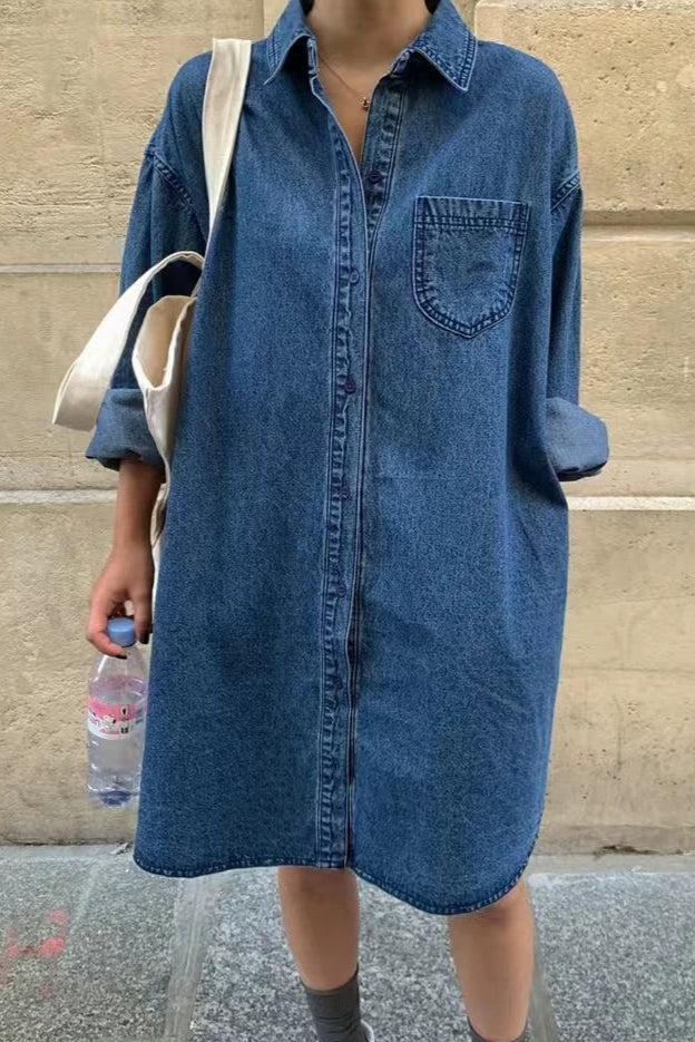 Robe jean oversize - Robe Addict
