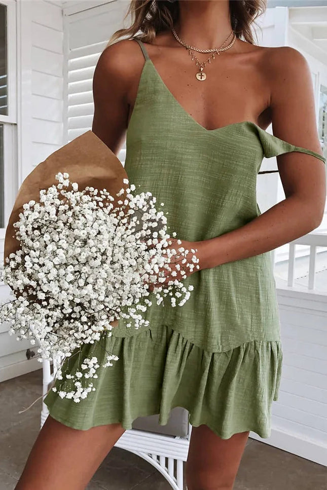 Robe kaki courte - Robe Addict
