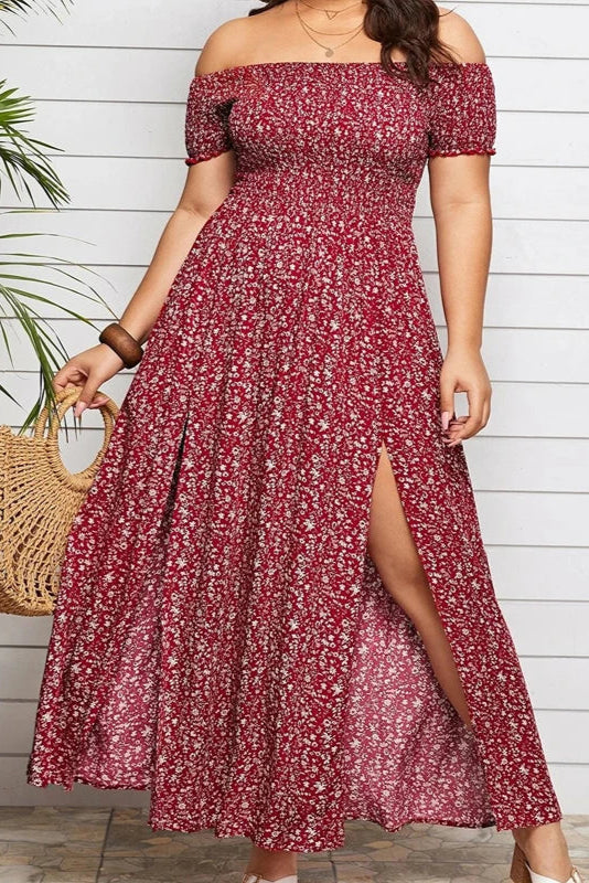 Robe longue échancrée - Robe Addict