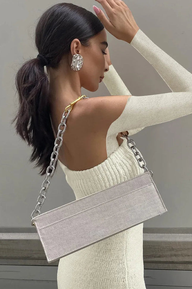 Robe macramé blanche - Robe Addict
