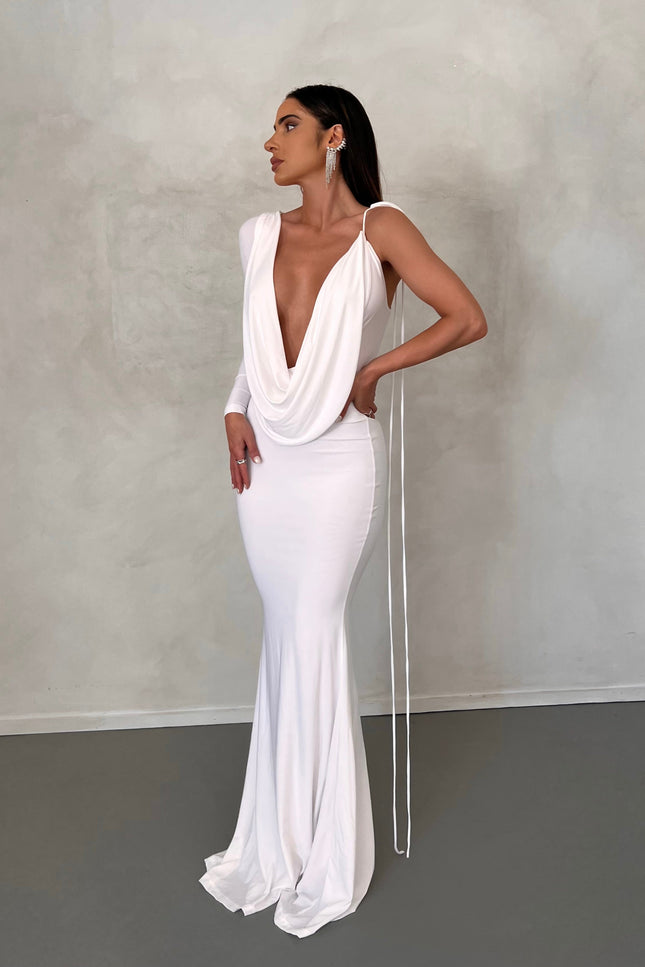 Robe moulante décolleté plongeant - Robe Addict