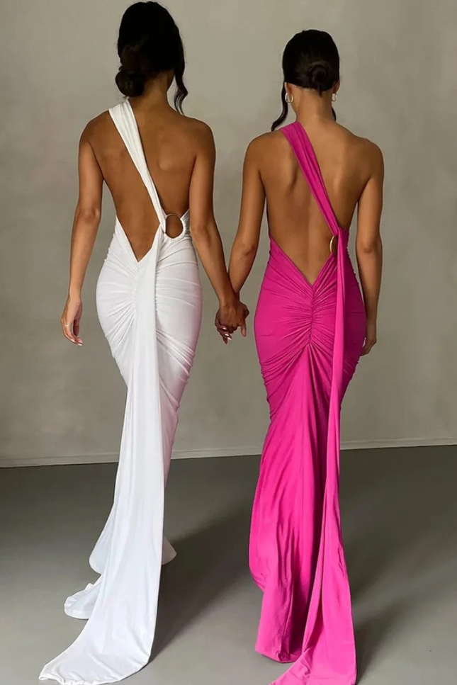 Robe one shoulder - Robe Addict