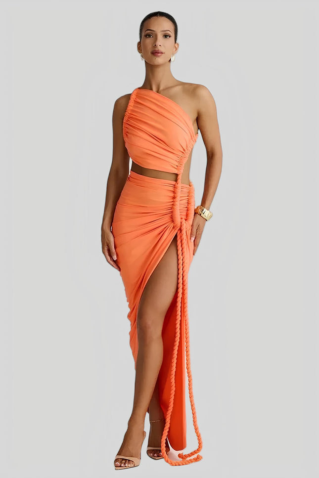 Robe orange pale - Robe Addict
