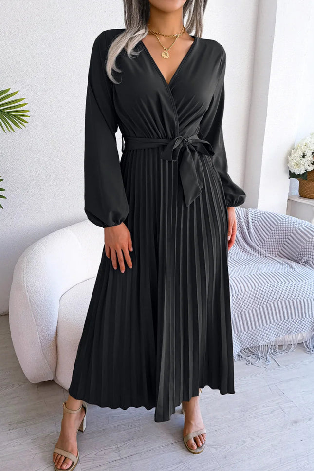Robe plissée ceremonie - Robe Addict