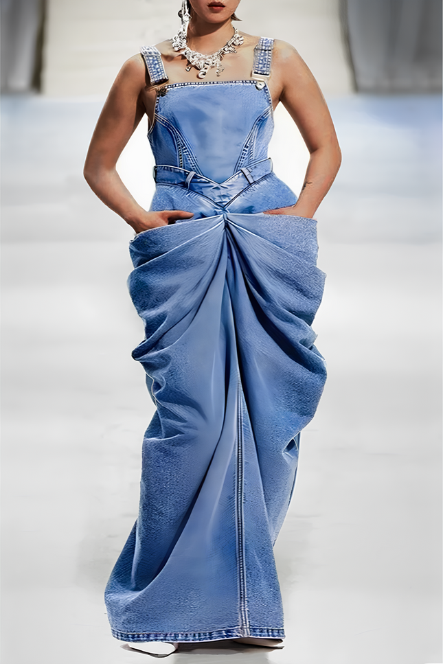 Robe salopette grande taille - Robe Addict