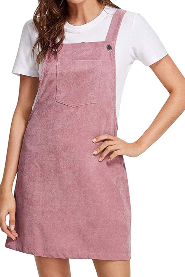 Robe salopette velour cotelé - Robe Addict