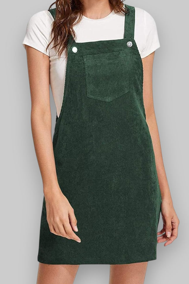 Robe salopette verte - Robe Addict