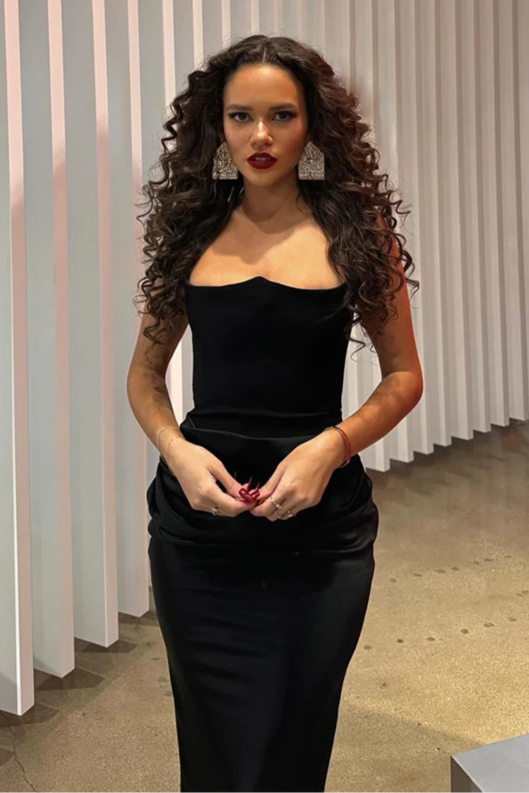 Robe de soirée avec traîne - Robe Addict