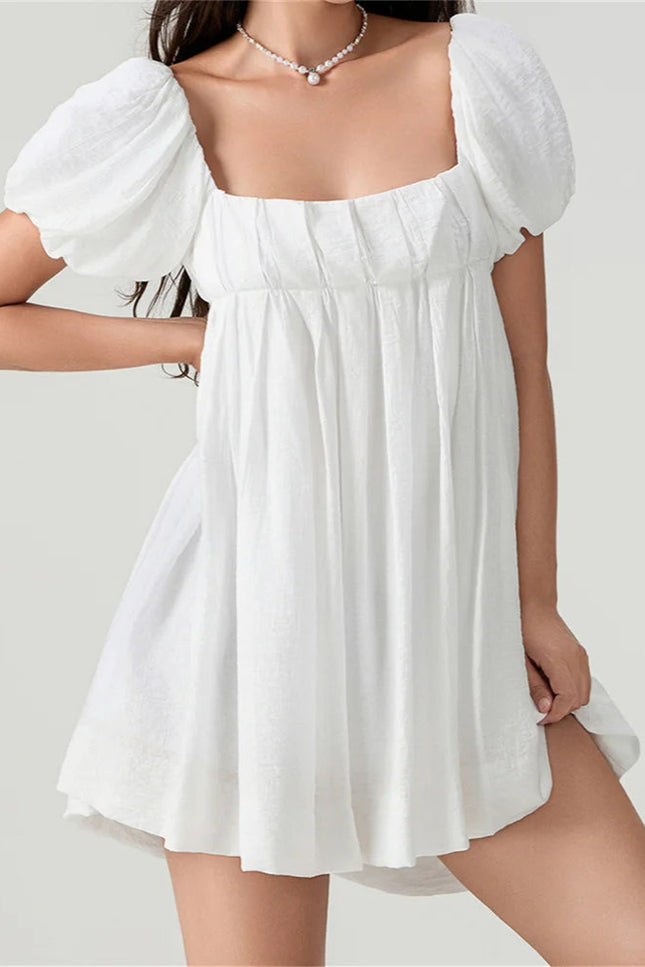 Robe trapeze dos nu - Robe Addict