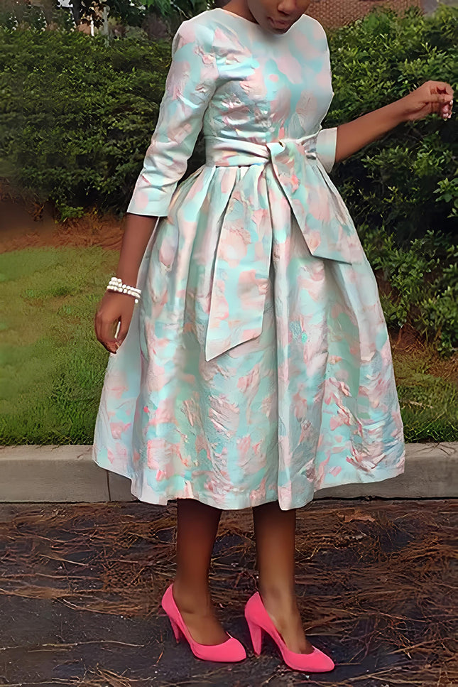 Robe année 70 grande taille - Robe Addict