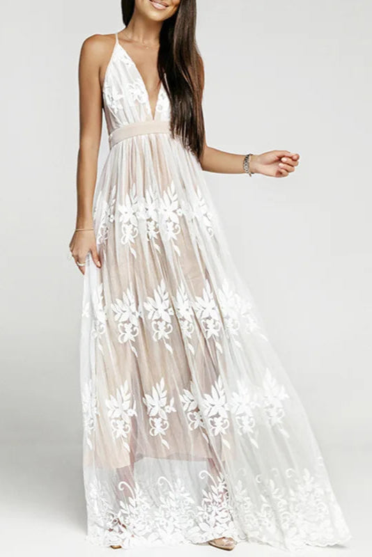 Robe blanche gender reveal - Robe Addict