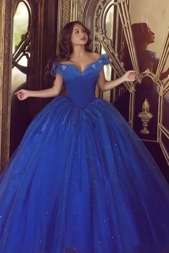 Robe de princesse bleue - Robe Addict