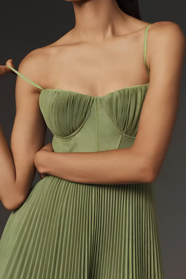 Robe bustier plissée - Robe Addict
