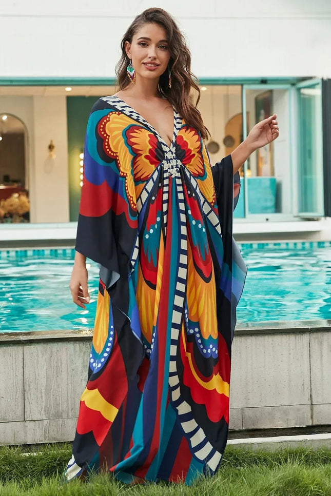 Robe de plage caftan - Robe Addict