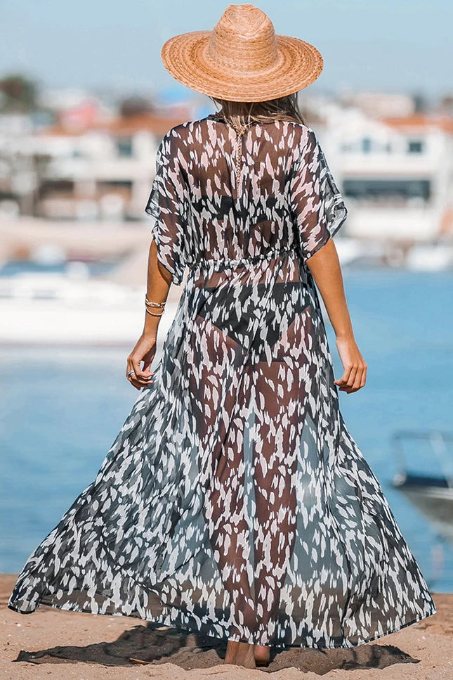 Robe de plage kimono - Robe Addict