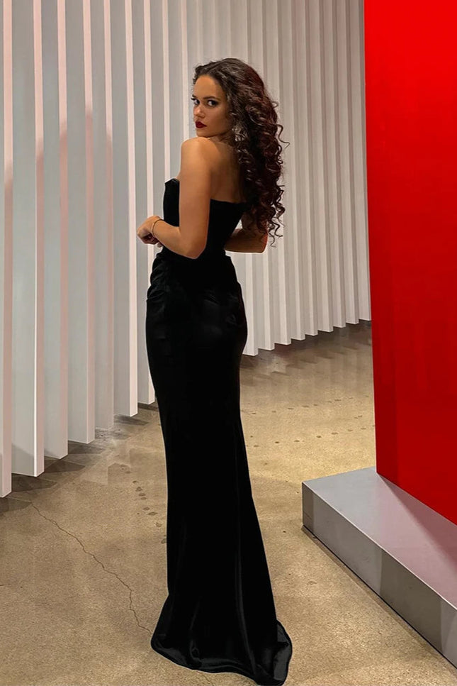 Robe de soirée avec traîne - Robe Addict