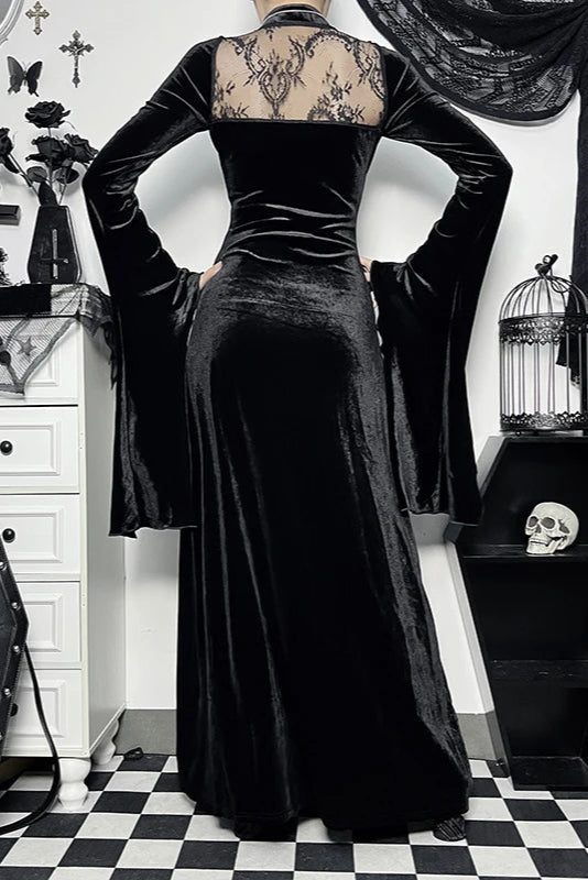 Robe de soirée gothique - Robe Addict