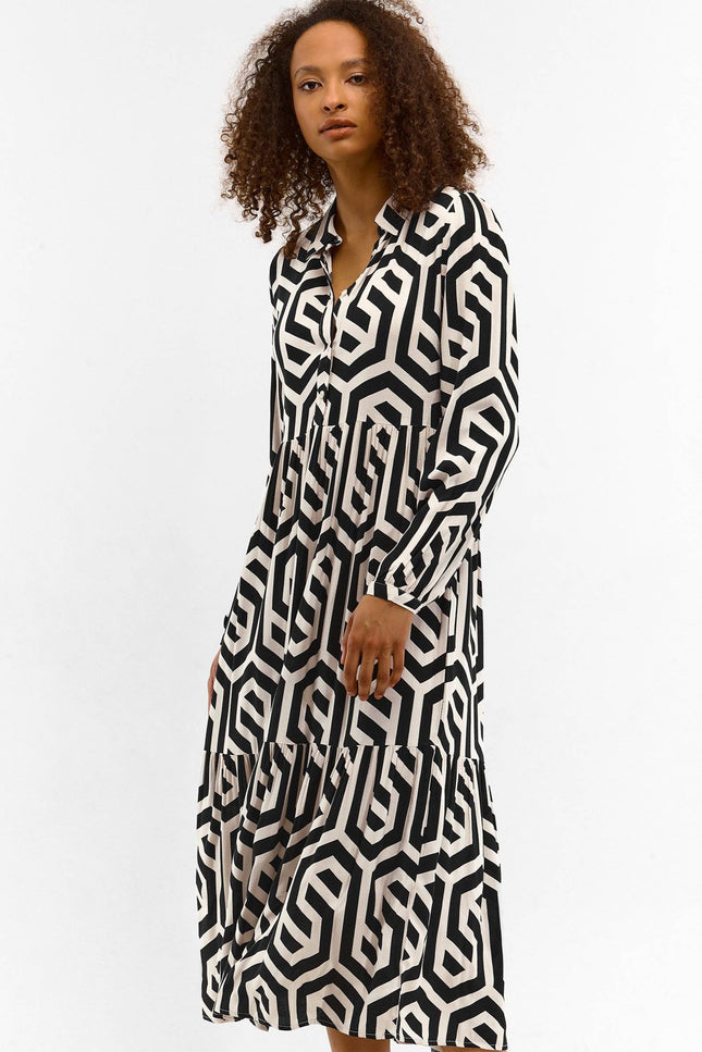 Robe en noir et blanc - Robe Addict