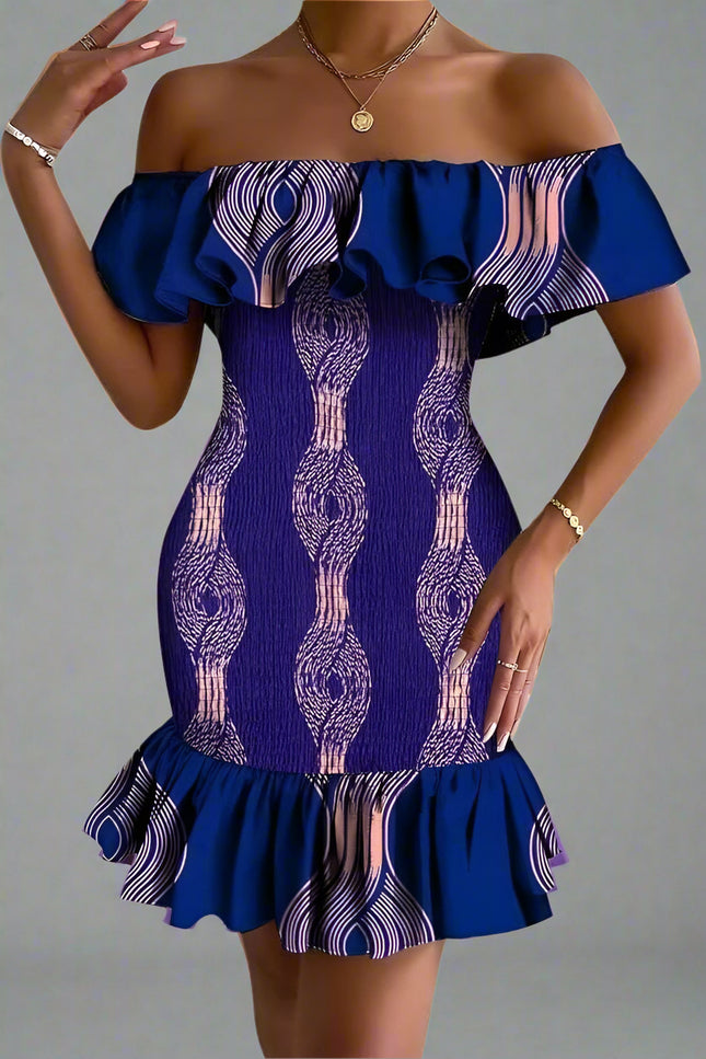 Robe en pagne africain - Robe Addict