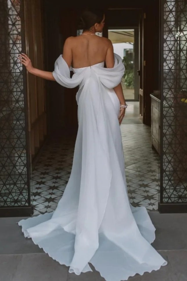 Robe en voile blanche - Robe Addict