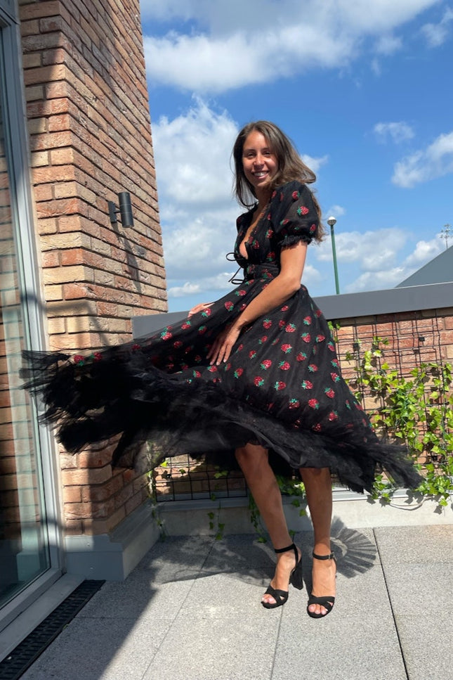Robe fraise - Robe Addict