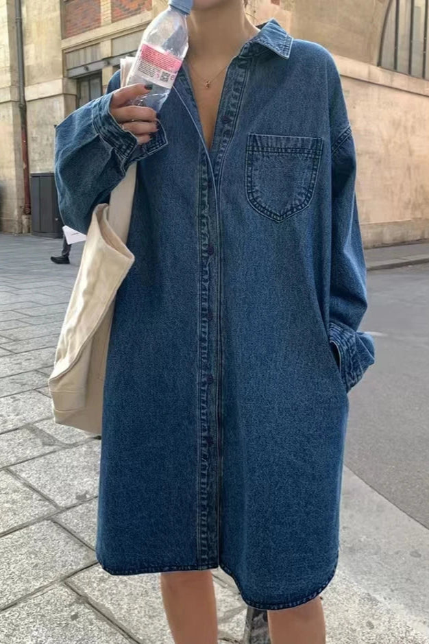 Robe jean oversize - Robe Addict
