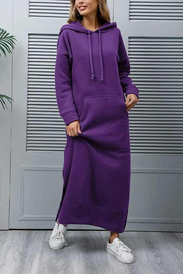 Robe longue capuche - Robe Addict