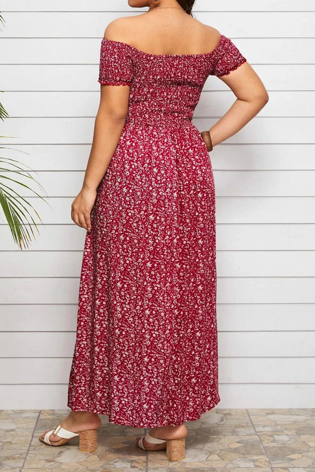 Robe longue échancrée - Robe Addict
