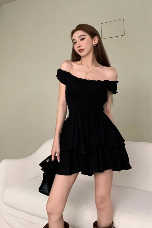 Robe noire vintage - Robe Addict
