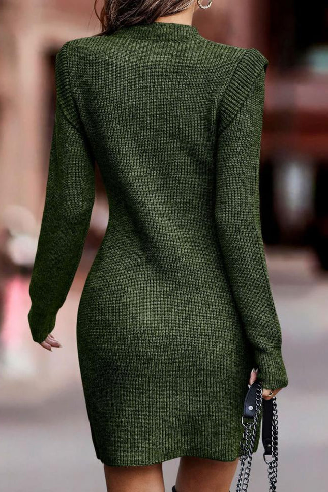 Robe pull cotelée - Robe Addict