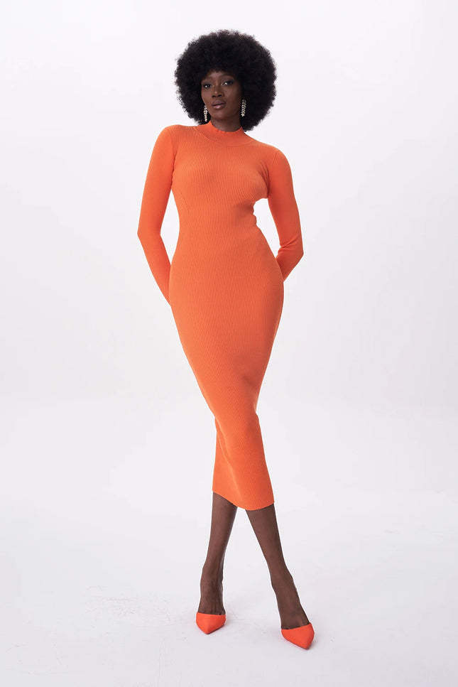 Robe pull orange - Robe Addict