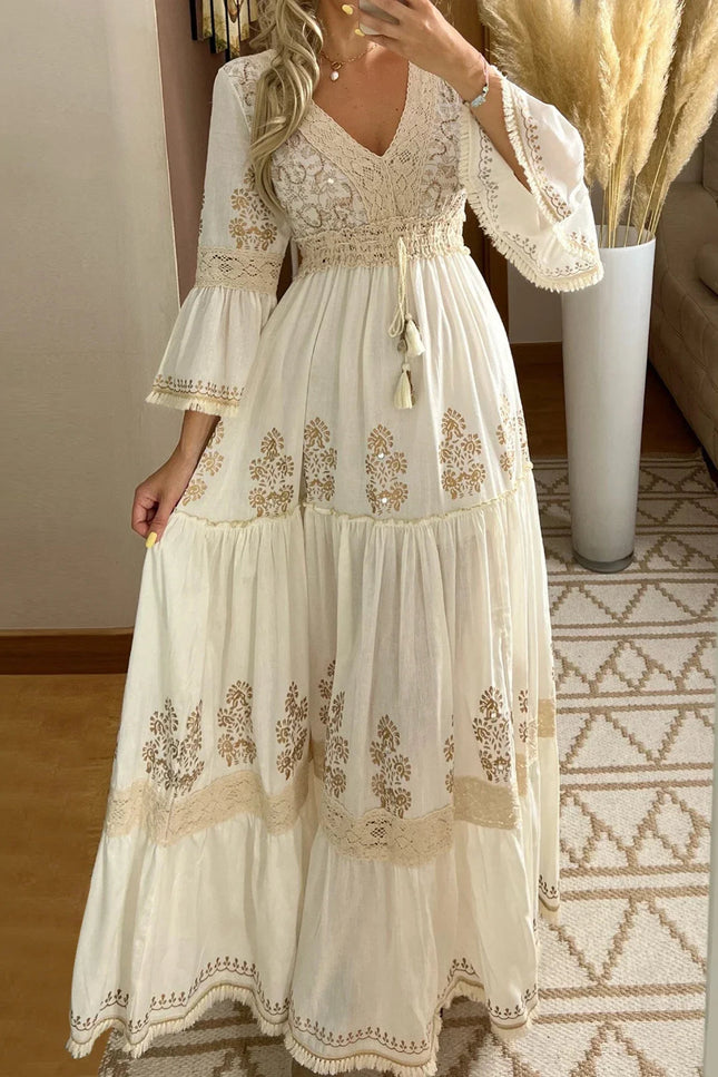 Robe soie dentelle - Robe Addict