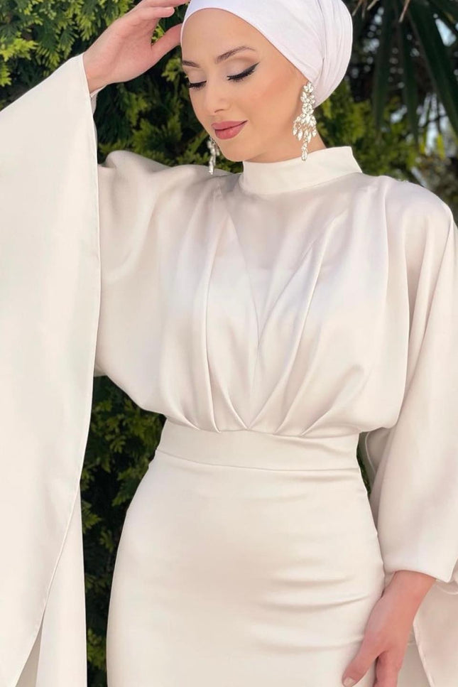 Robe soiree pour femme voilé - Robe Addict