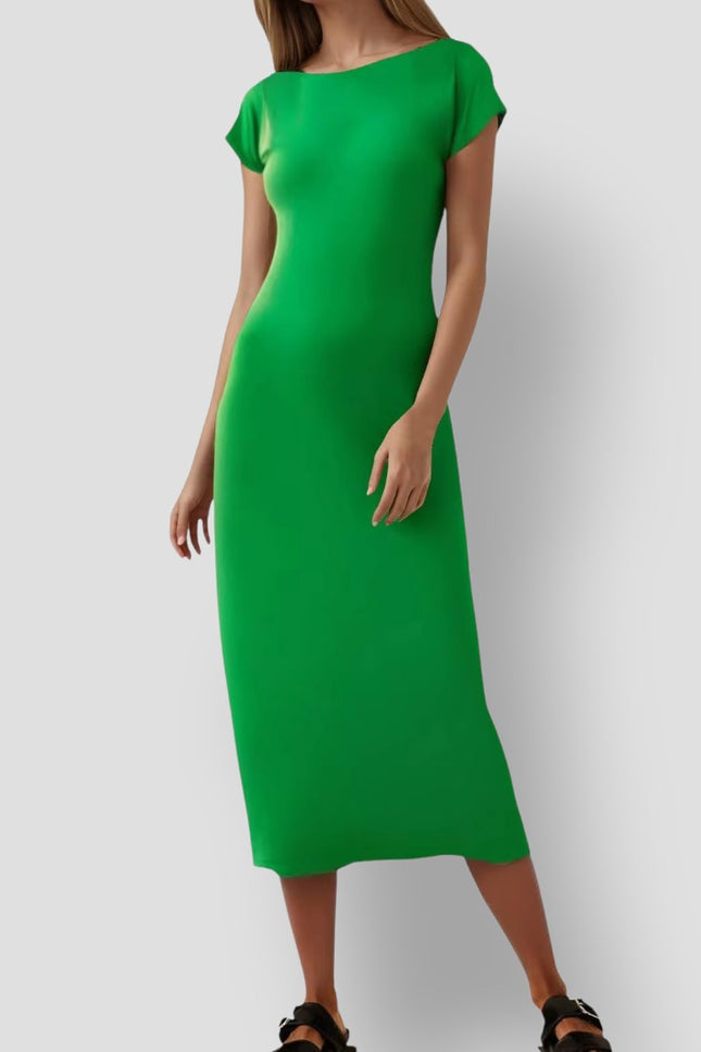 Robe t shirt verte - Robe Addict