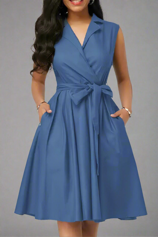 Robe trapèze femme ronde et petite - Robe Addict
