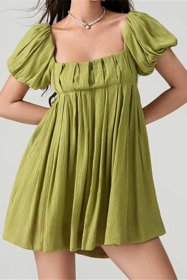 Robe trapeze dos nu - Robe Addict