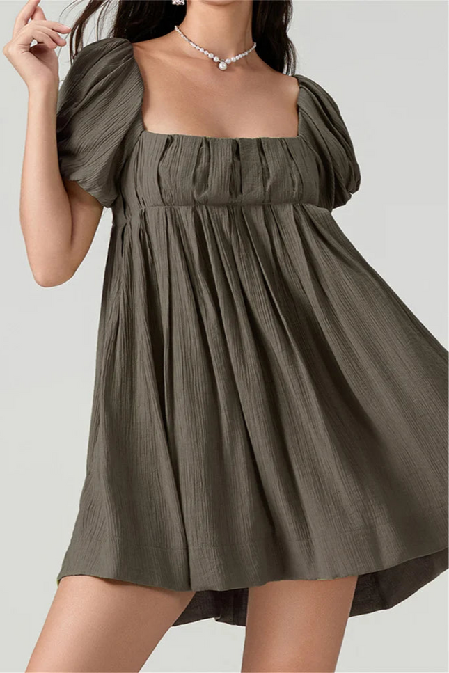 Robe trapeze dos nu - Robe Addict