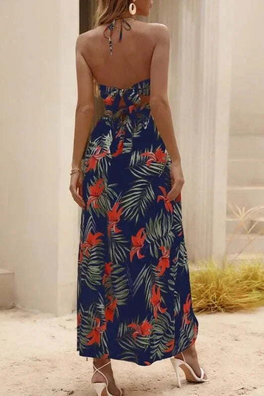 Robe longue tropicale - Robe Addict