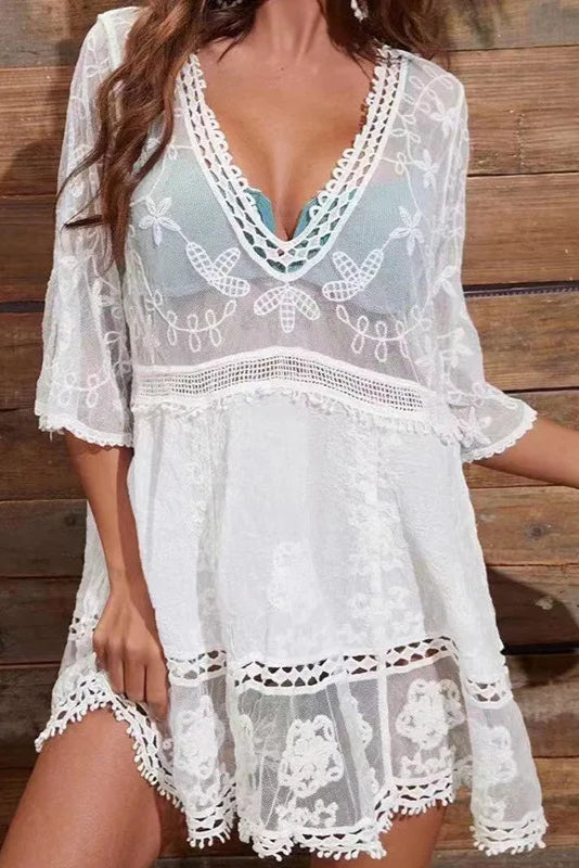 Robe tunique de plage - Robe Addict