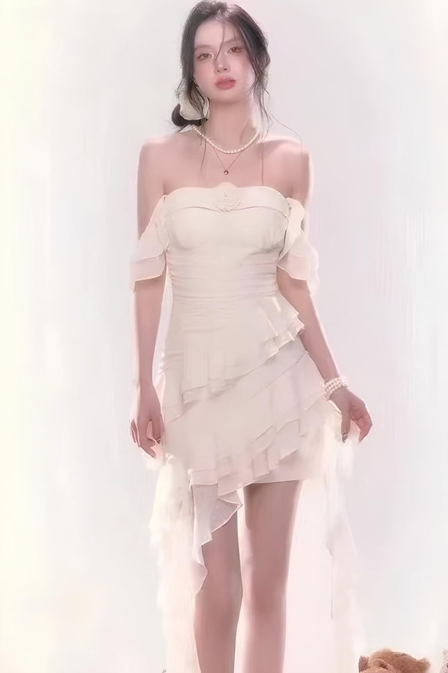 Robe longue et courte devant - Robe Addict