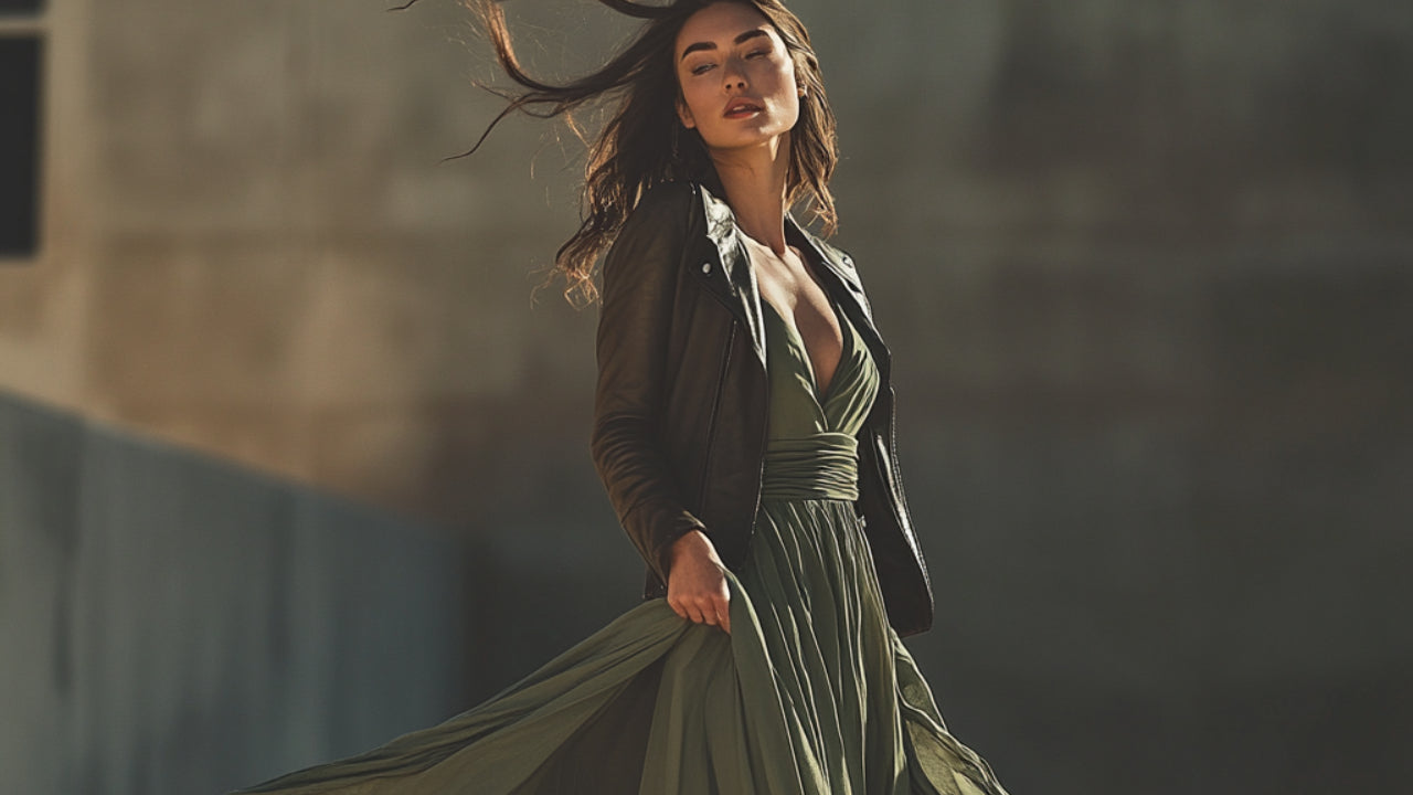 Quel veste avec robe longue