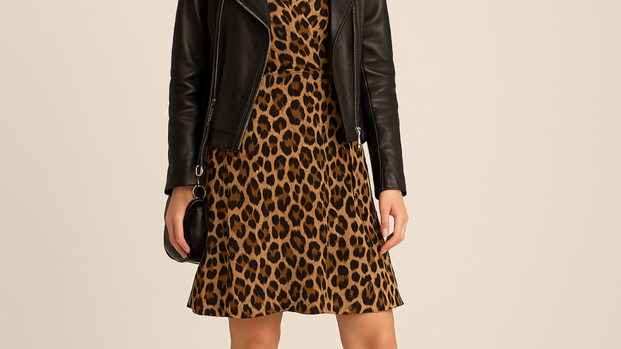 Avec quoi porter une robe leopard