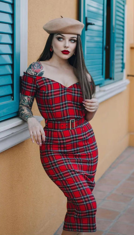 Robe année 50 pin up - Robe Addict