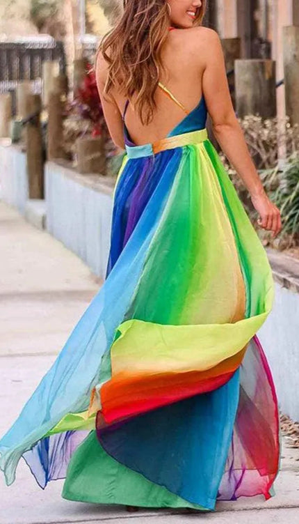Robe arc en ciel - Robe Addict