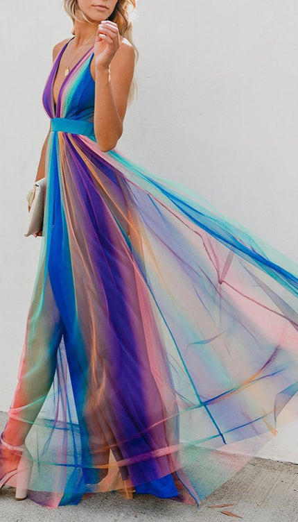 Robe arc en ciel - Robe Addict
